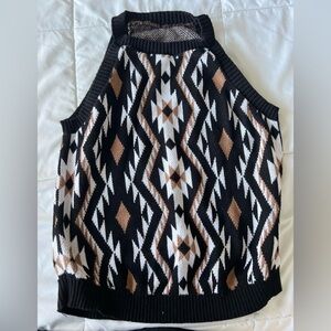 Women Sleeveless Sweater Tank